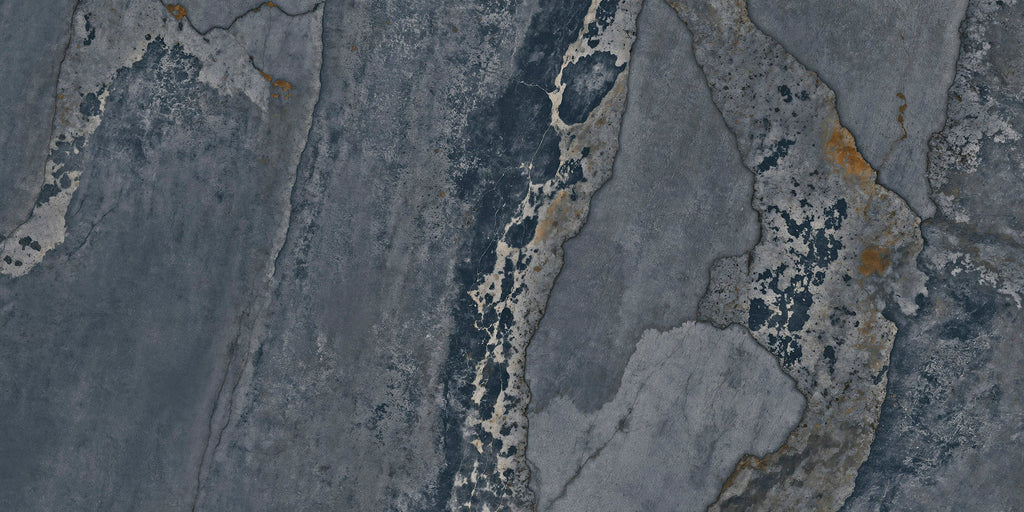 Planet Soft Blue Polished Metal 60x120