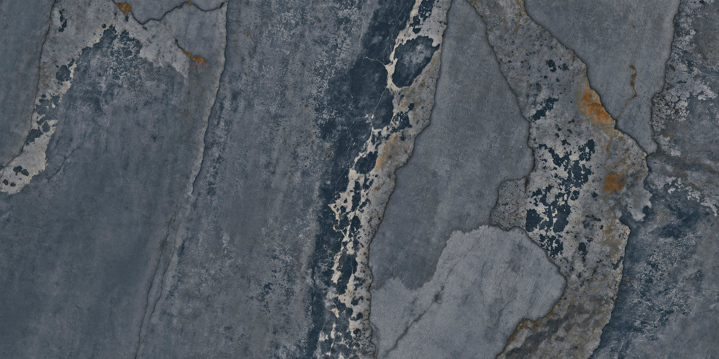 Planet Soft Blue Polished Metal 60x120