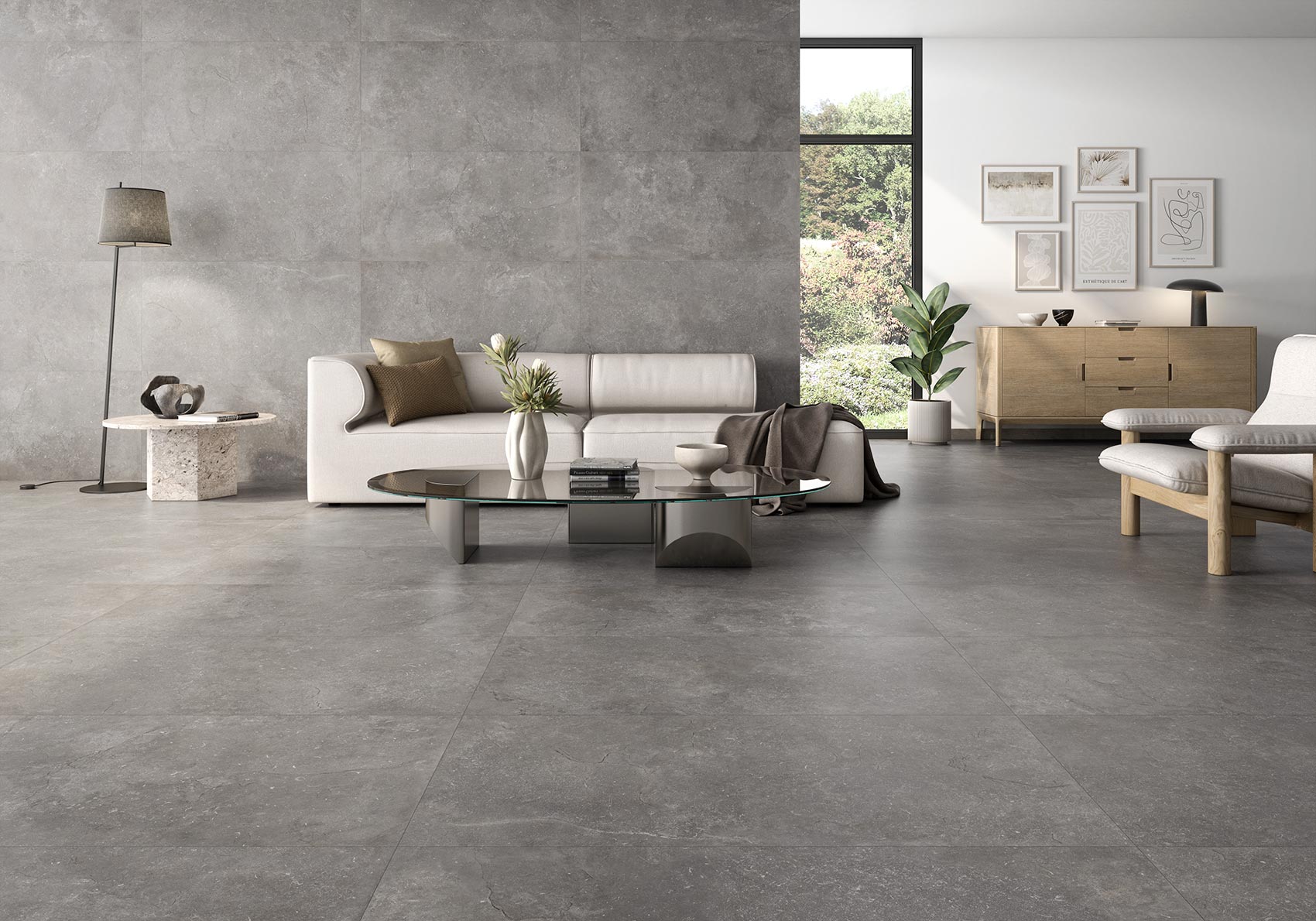 New Dark Slate Matt Stone 59.5x119.2