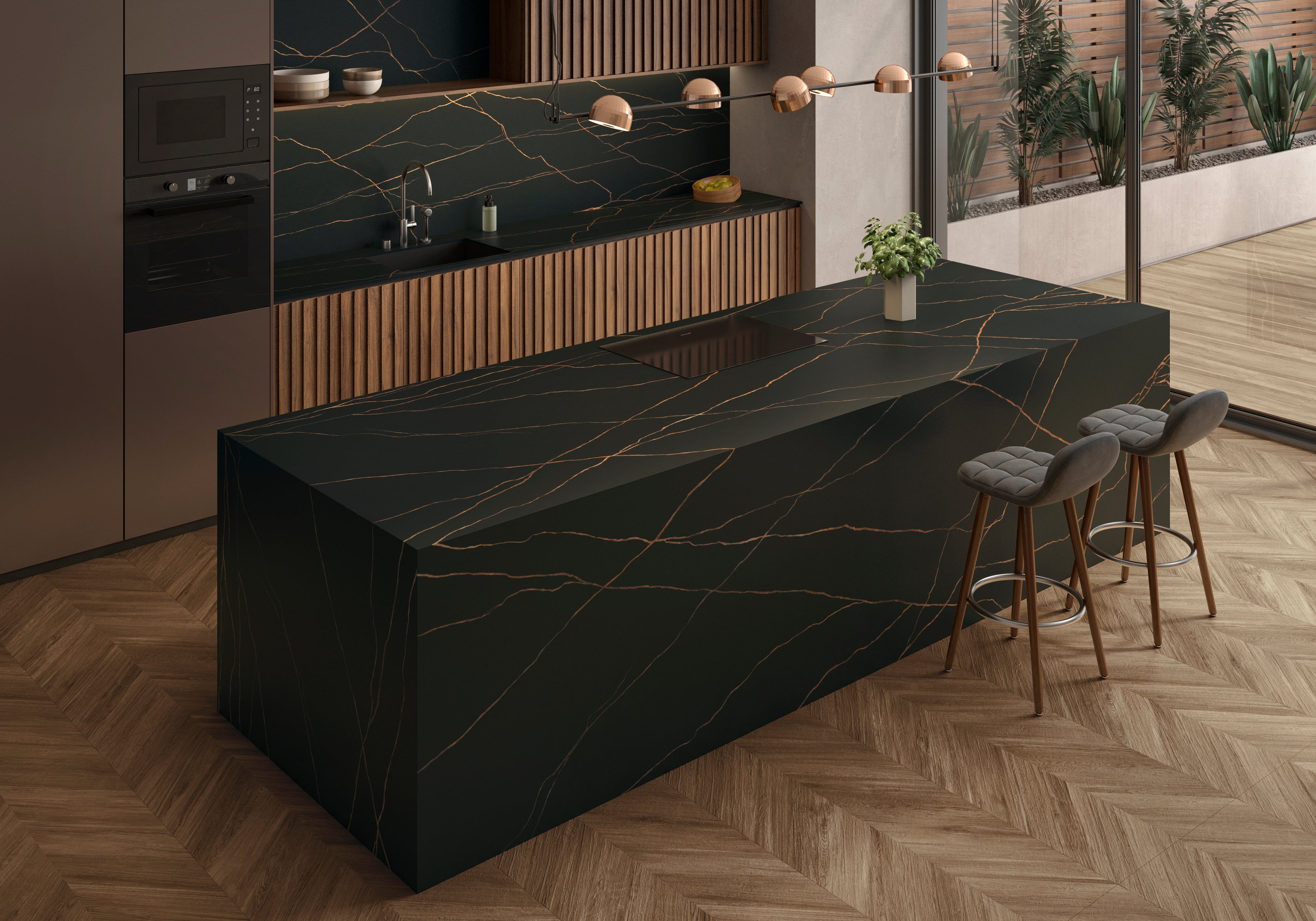 Saint Laurent Natural Brown Matt Marble 160x320