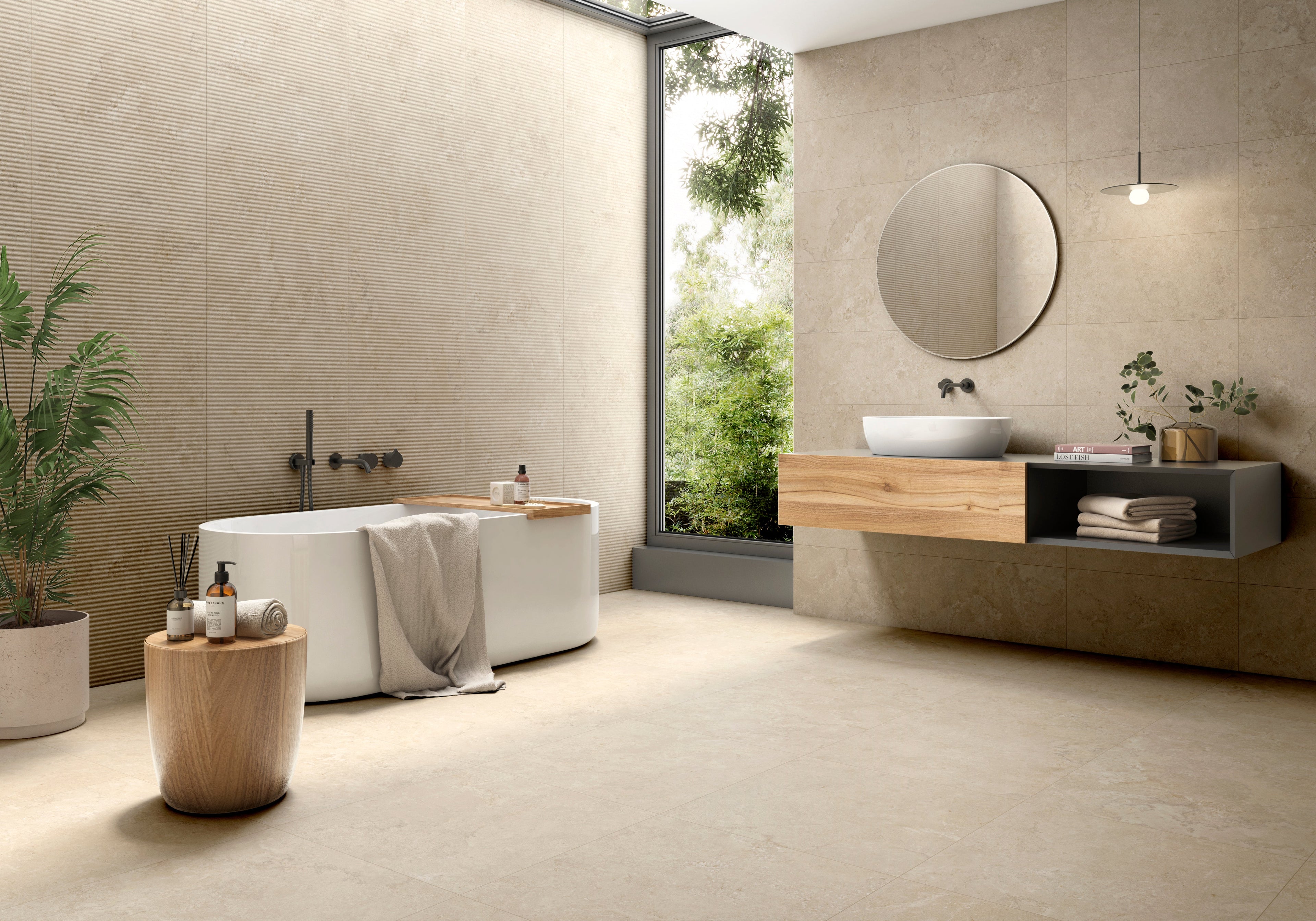 Itt Portland Beige Matt Stone 120x120