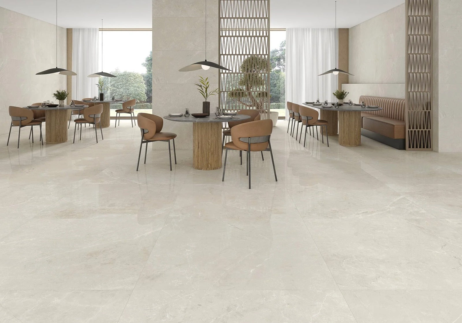 Butan Marfil Polished Marble 120x120
