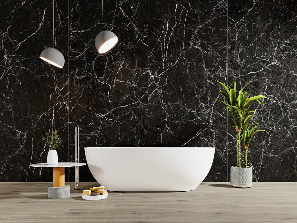 Estrom Negro Matt Marble 120x280