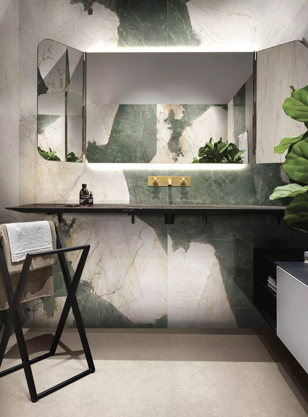 HERITAGE AQUA,Glossy 120x280|6mm