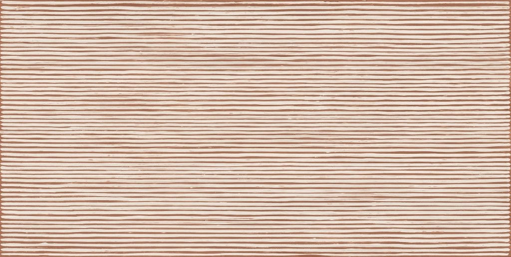Sensi Terre Cannettato Ret Mattone Porcelain 60x120
