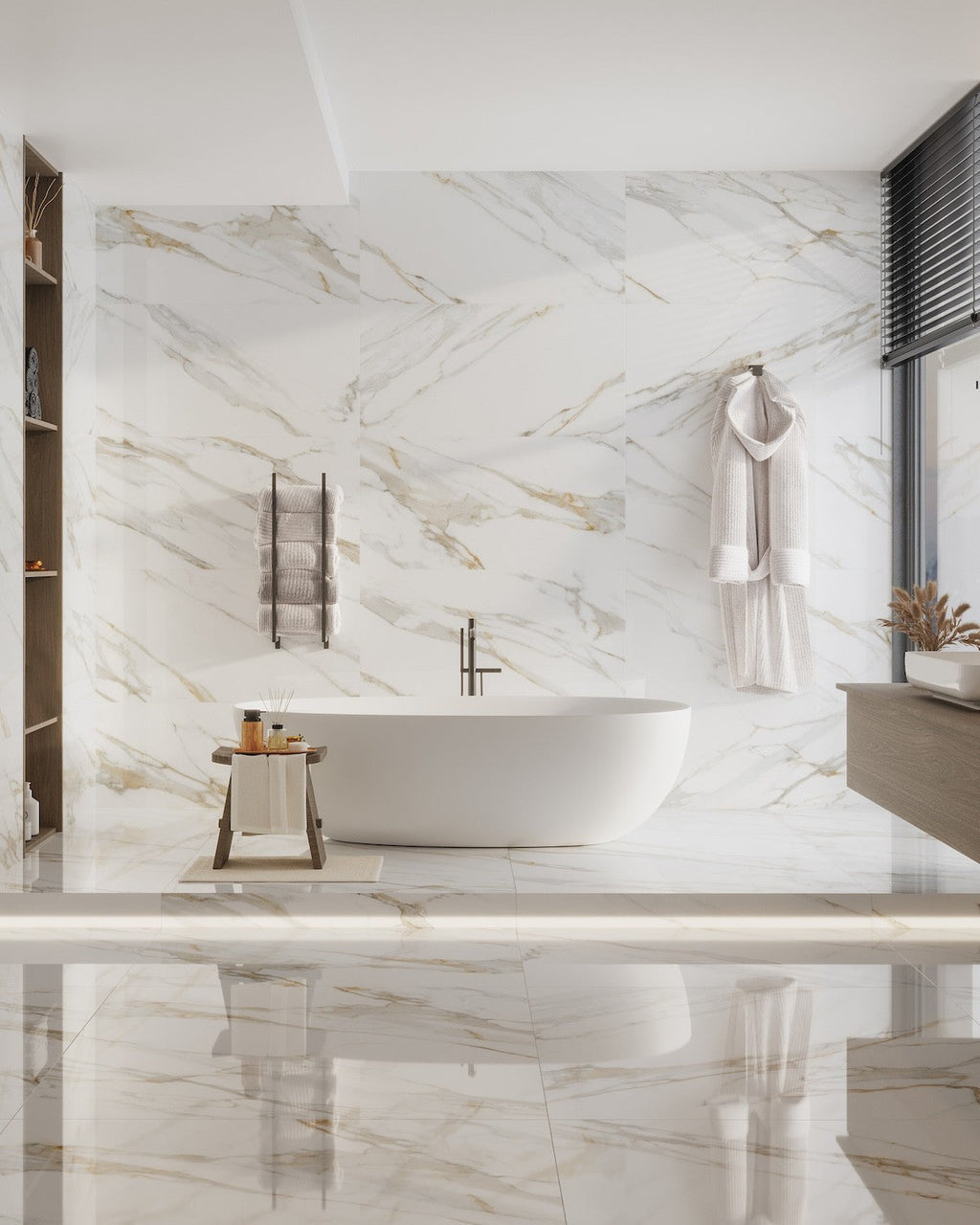Bahrein 1 Gold Matt Marble 120x280