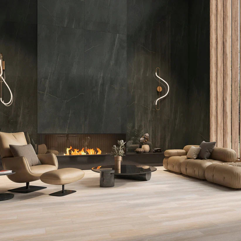 Mind Black Matt Stone 120x280