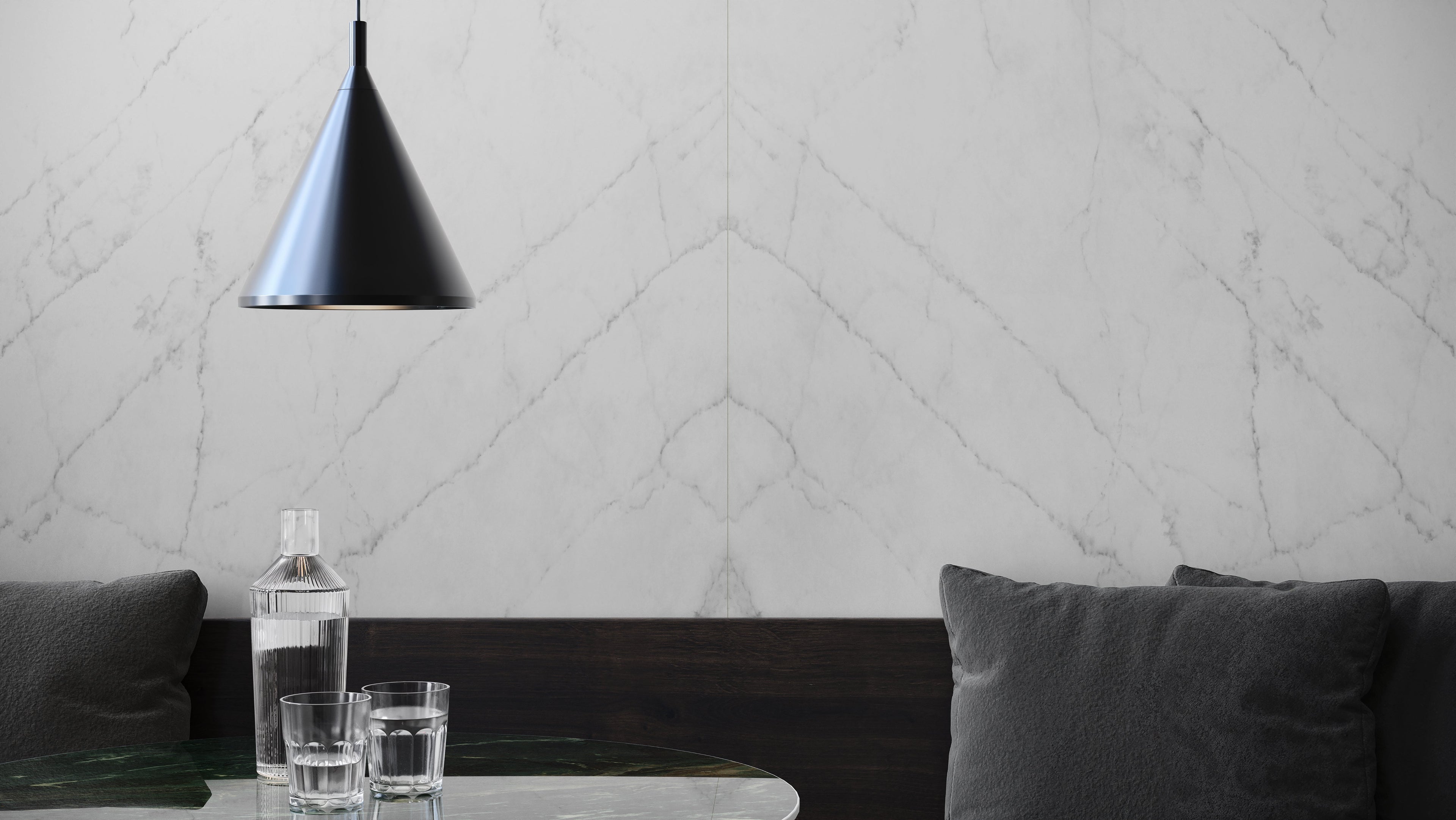 Majesto Ariel Bianco Polished Marble 120x280