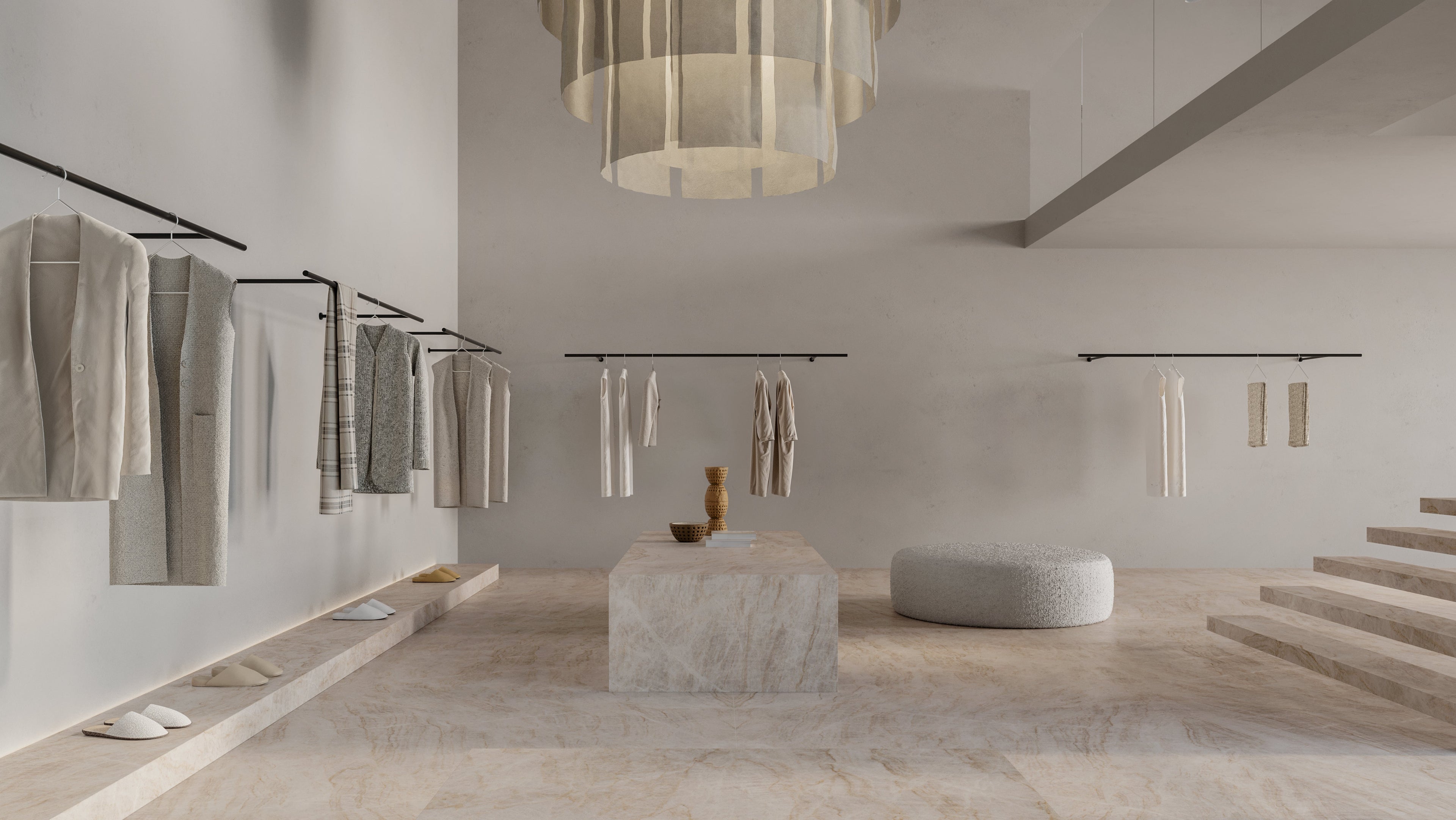 Majesto Taj Mahal Quartzite Beige Polished Porcelain 120x280