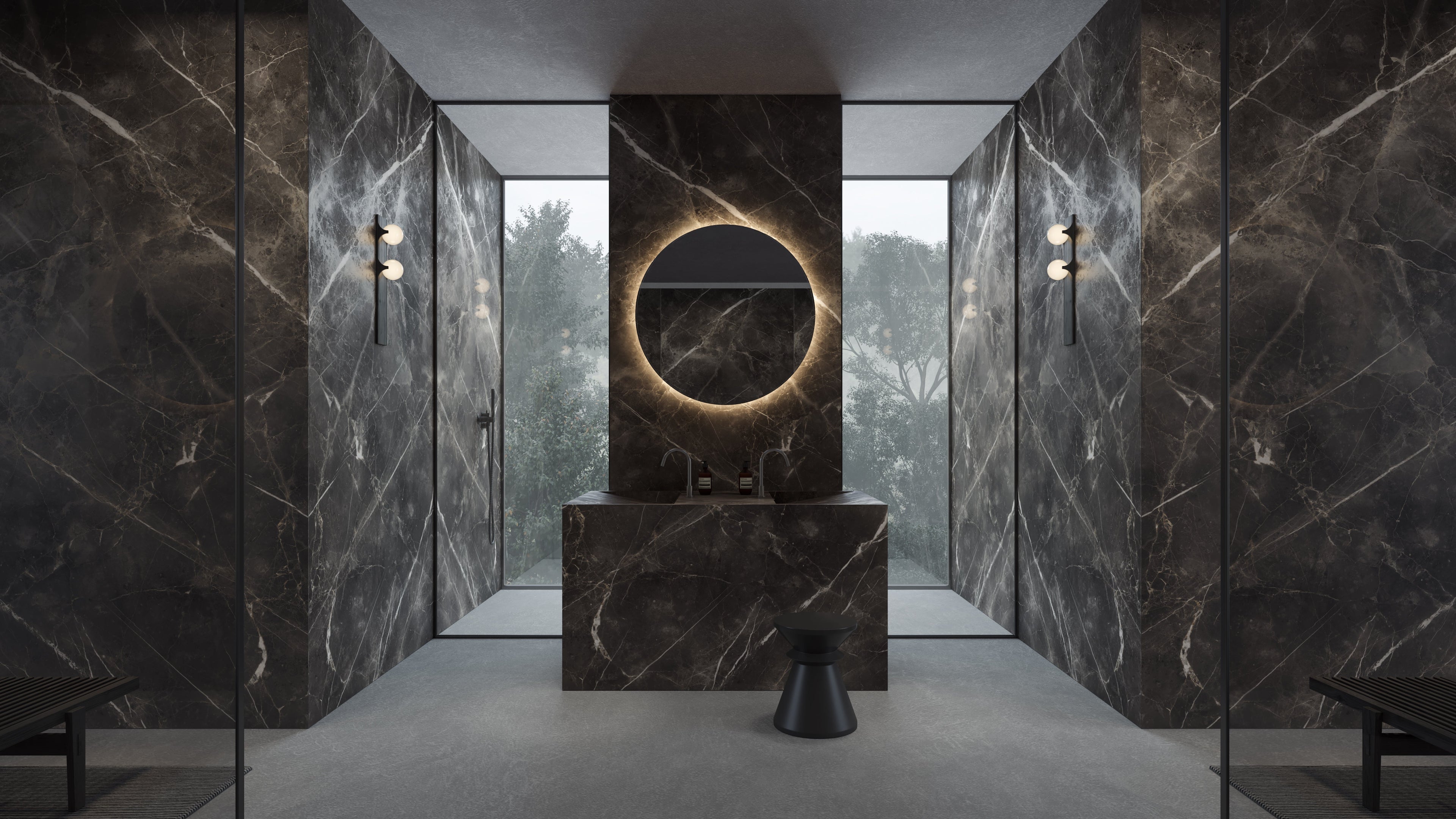 Majesto Forge Eleganza Honed Marble 120x280