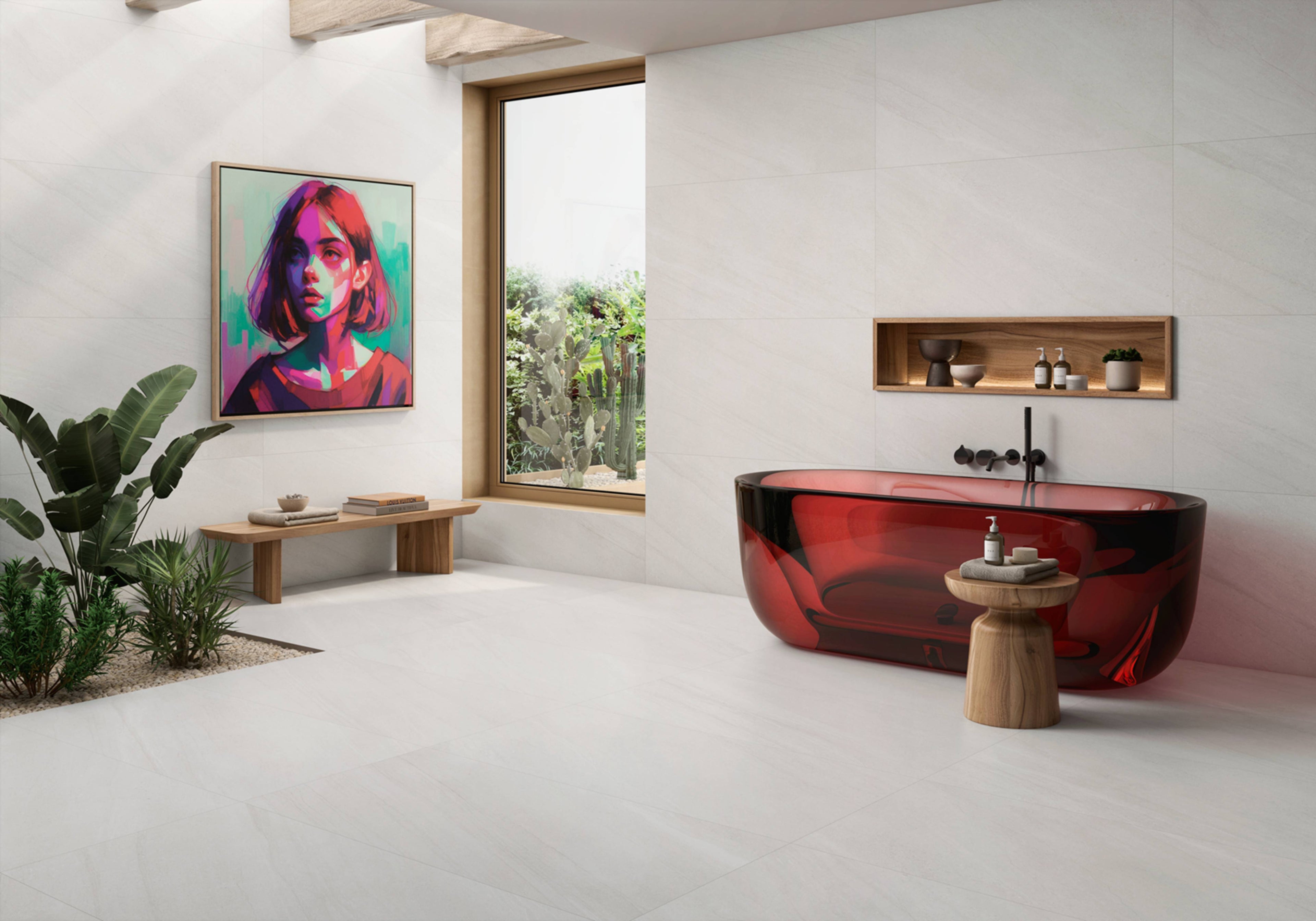 Dart Bianco Matt Stone 100x100