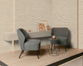 Bari Slat White Matt Wood 60x120