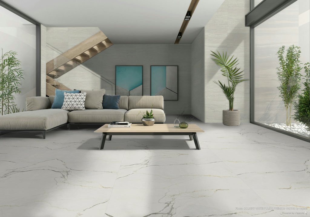 Colbert White Polished Marble 160x160