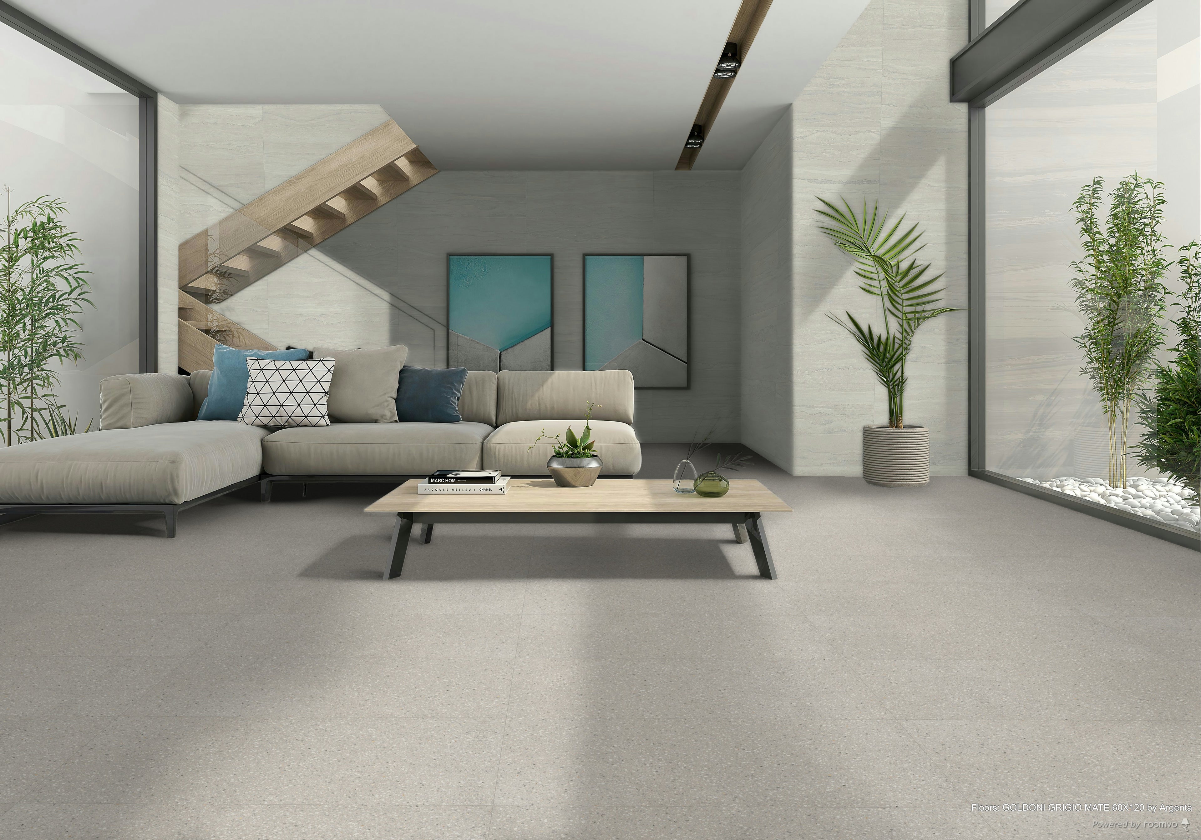 Goldoni Rustic Grigio Matt Porcelain 60x120