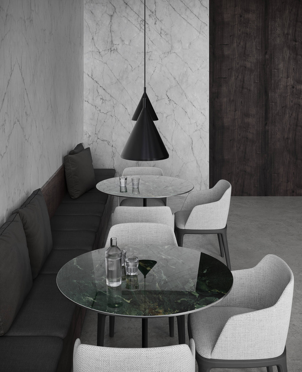 Majesto Ariel Bianco Polished Marble 120x280