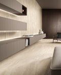 Authentic Luxe Gold Travertine Matt Silk R9 Marble 120X280