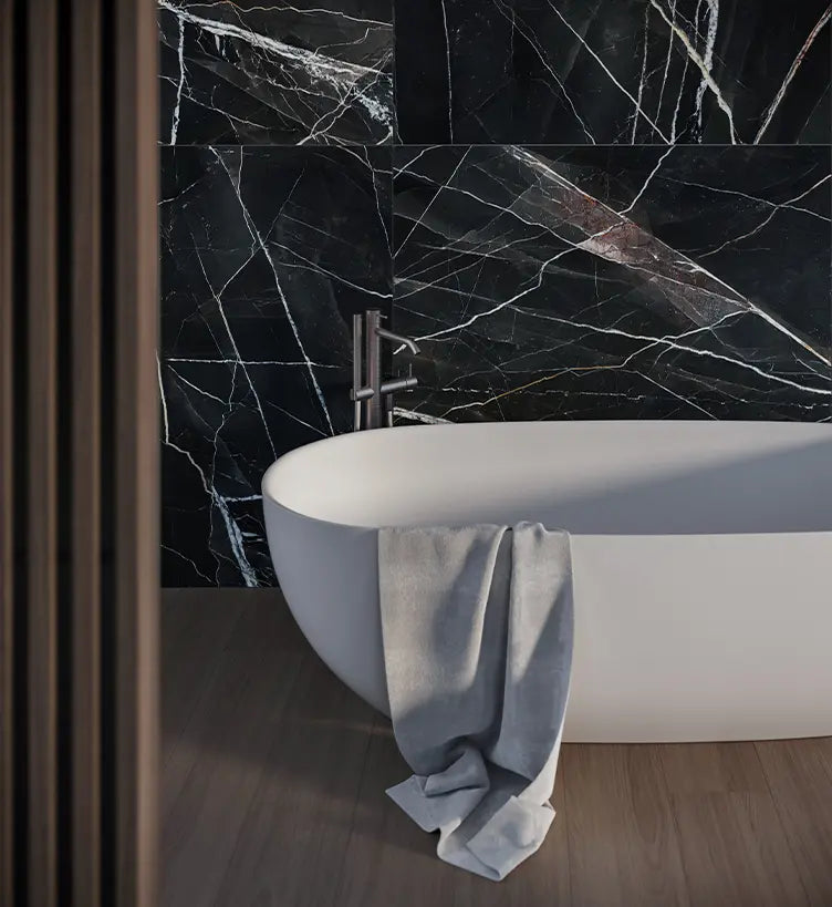 Majesto Noir Calacatta Honed Marble 120x280