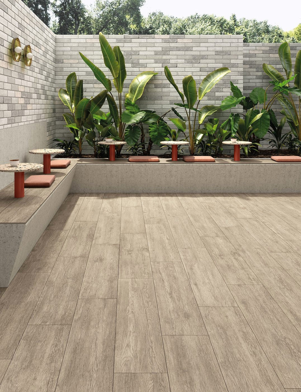 Fiemme Beige Textured Wood 30x120