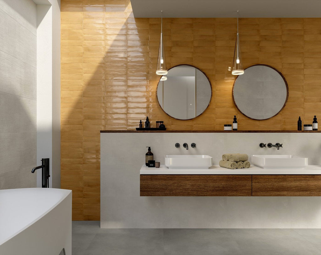 Multiforme 1741 Opale Glossy Brick 7.5x30