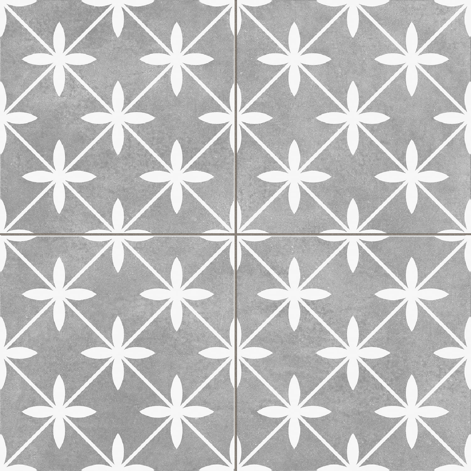 Prissmacer PRE.STAR,GREY,Matt,Drawing/DECOR 45x45|8.5mm