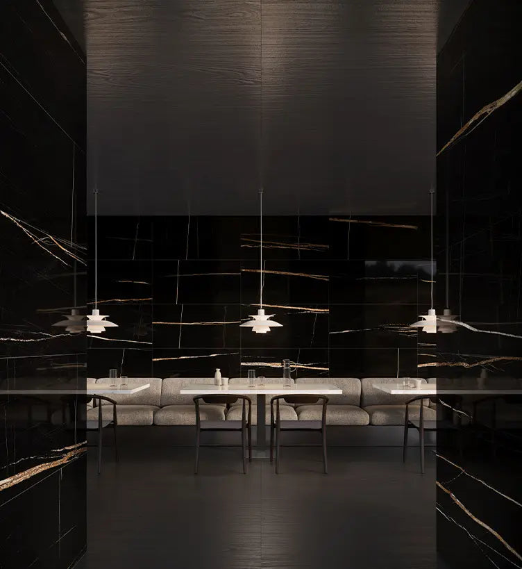 Majesto Sahara Noir Polished Marble 120x280