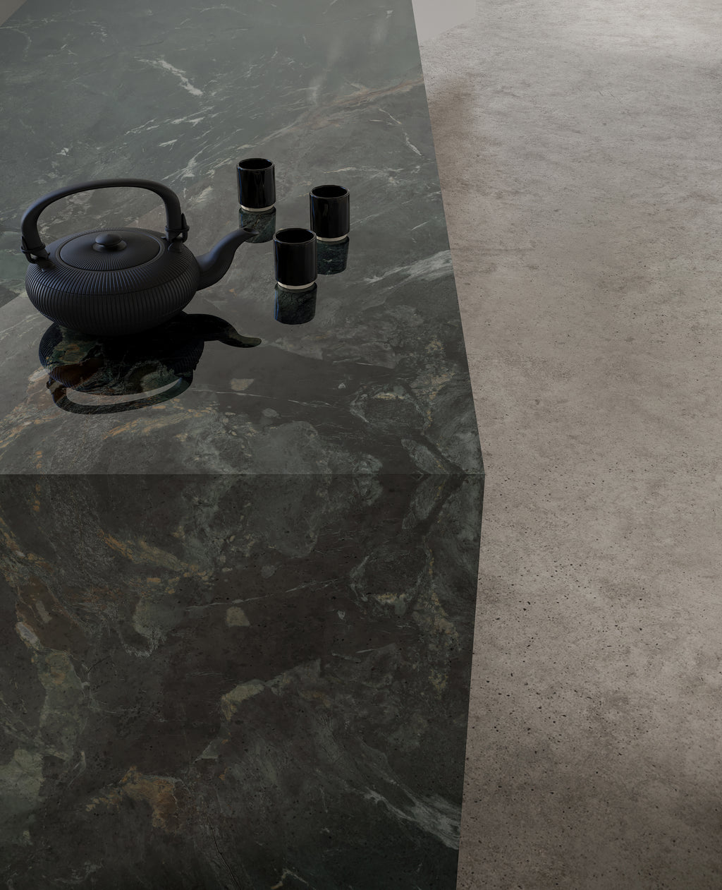 Majesto Alpi Honed Verdi Polished Marble 120x280