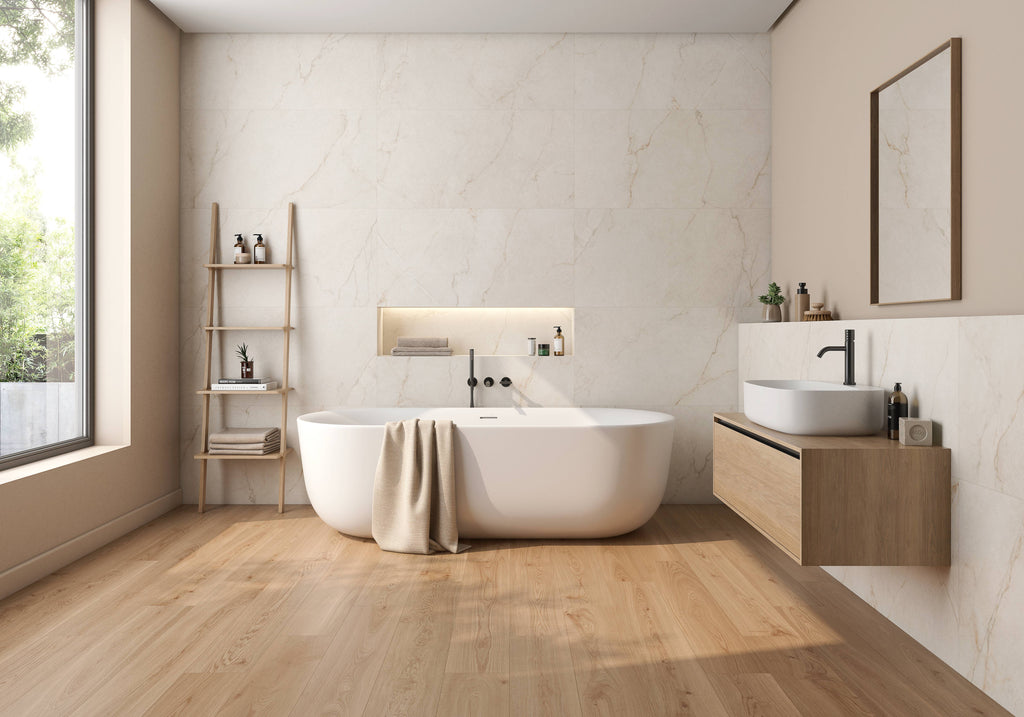 Discover Crema Polished Marble 120x120