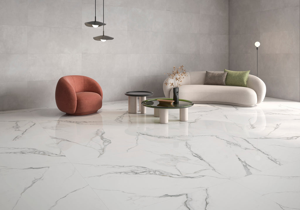 Uyuni White Polished Marble 120X120