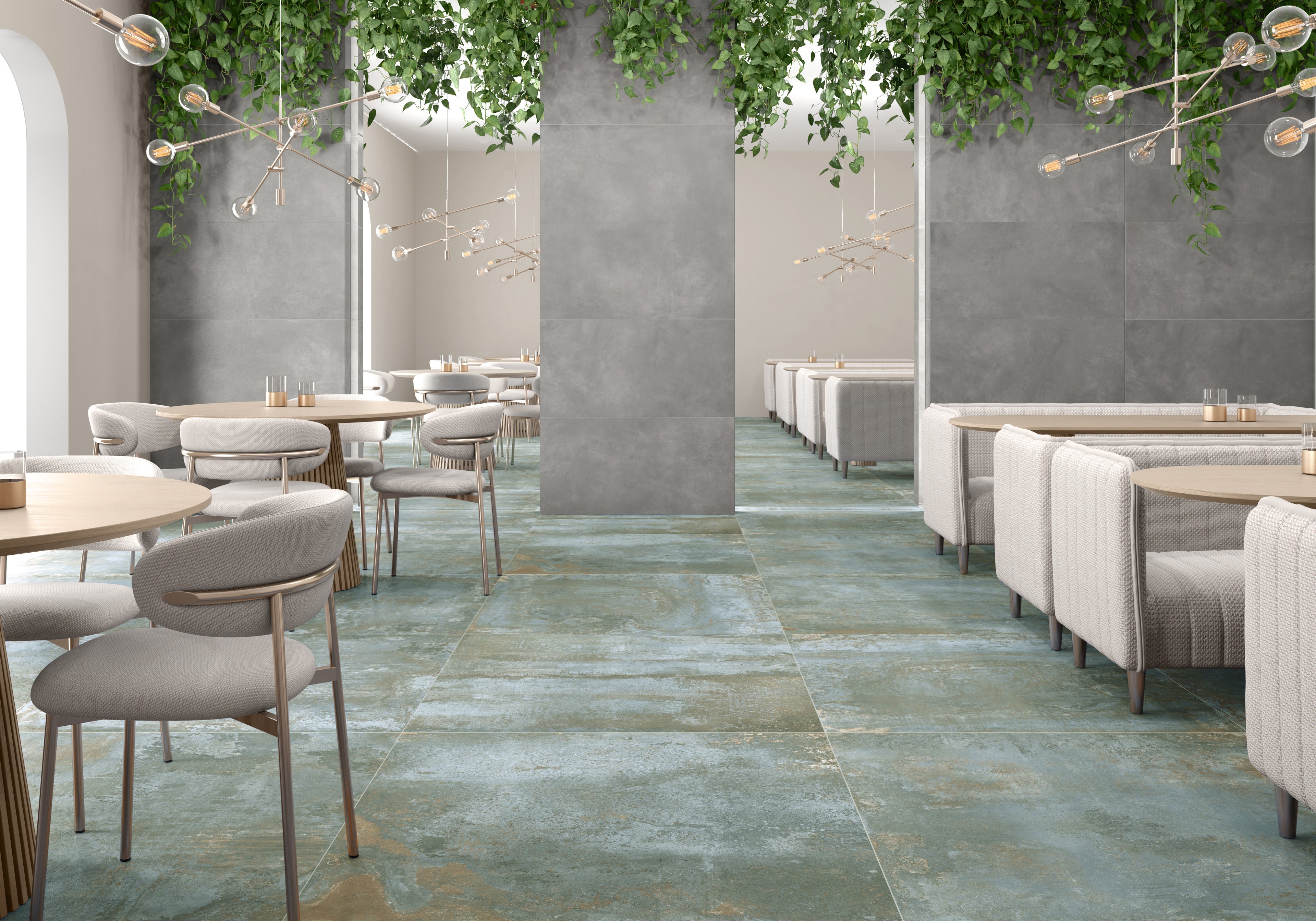 Oxyde Turquoise Matt Oxide 120X120