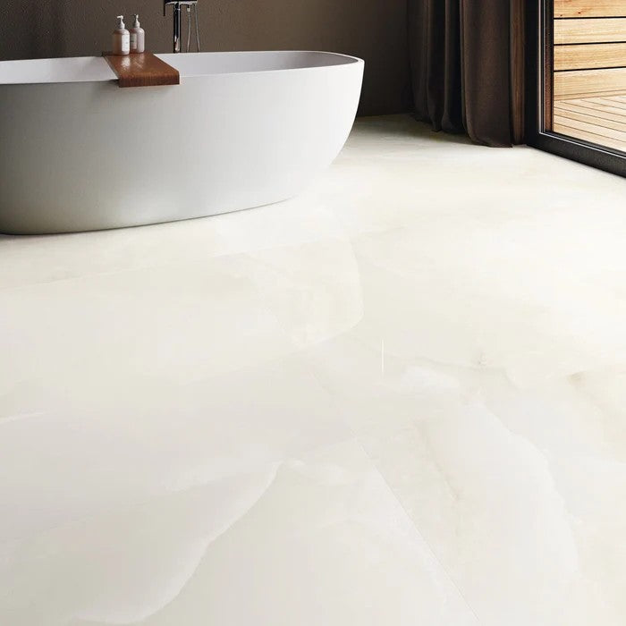 Onix Blanco Polished Marble 120x120