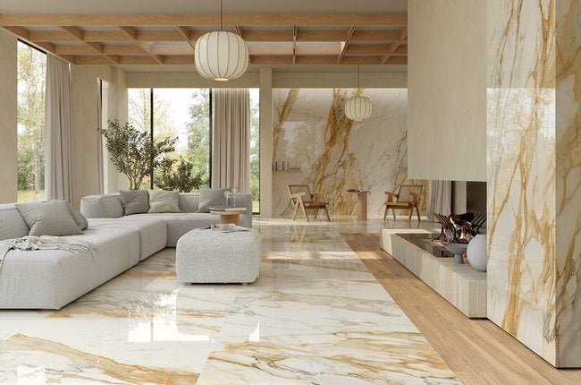 Scultorea Calacatta Vena Antica Full‑Polished Marble 120x278